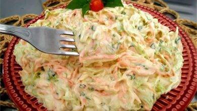 Salada de repolho americana: Receitinha leve e muito saborosa!