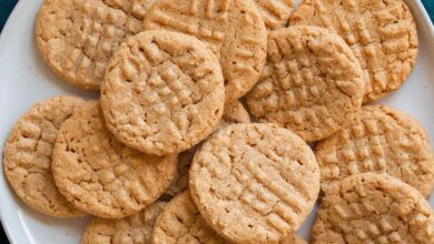 Receita de Cookie de Paçoca Fácil