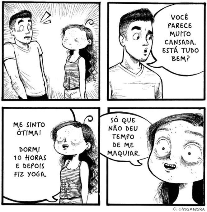 10 ilustrações hilárias sobre o universo feminino