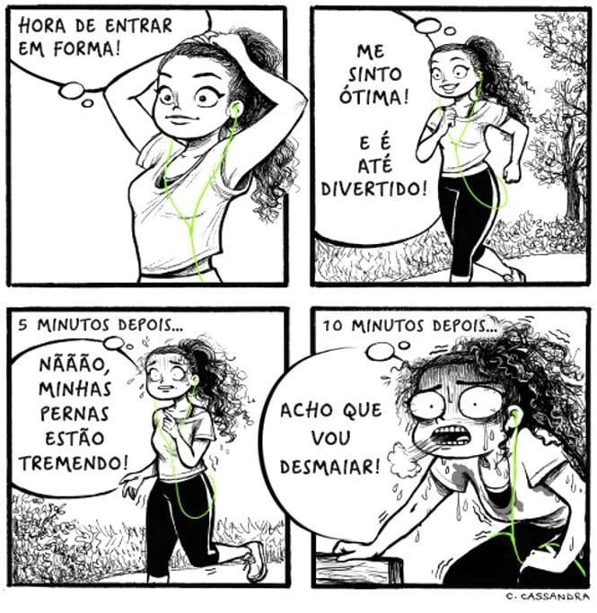 10 ilustrações hilárias sobre o universo feminino