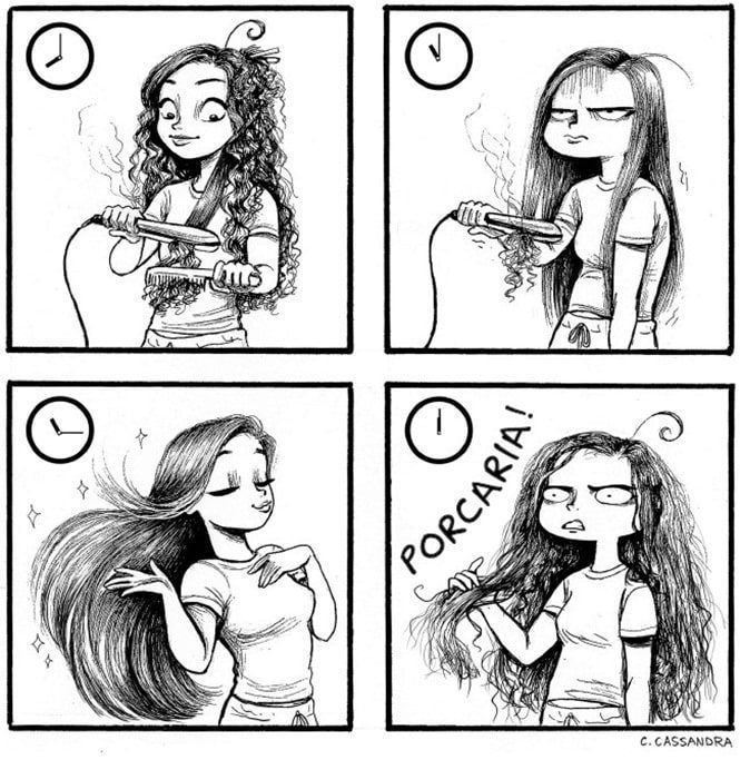 10 ilustrações hilárias sobre o universo feminino