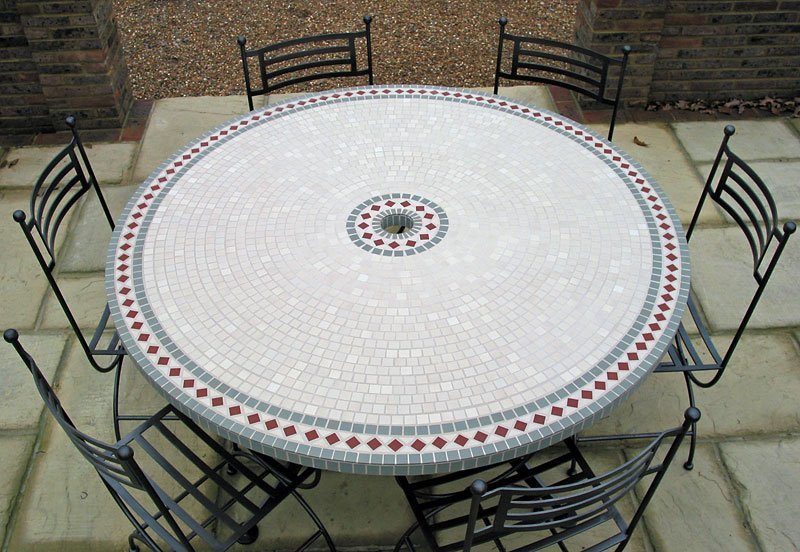 Dicas de Artesanato para Mesa de Mosaico Dicas de Artesanato para Mesa de Mosaico