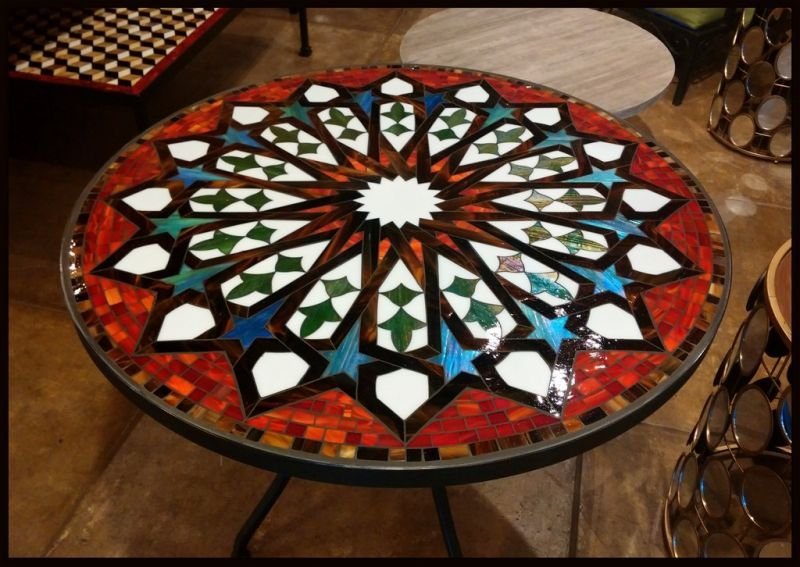 Dicas de Artesanato para Mesa de Mosaico Dicas de Artesanato para Mesa de Mosaico