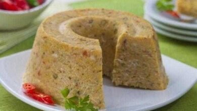 Cuscuz de frango em panela de pressão