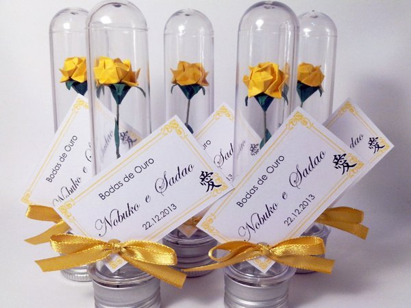 lembrança bodas de ouro tubete lembrança bodas de ouro tubete