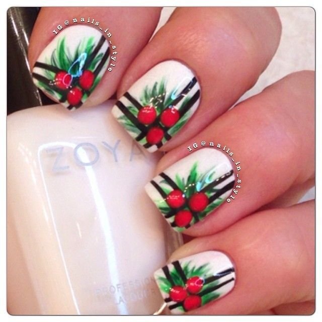 Unhas Decoradas para o Natal 