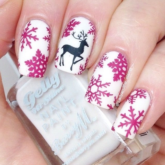 Unhas Decoradas para o Natal 