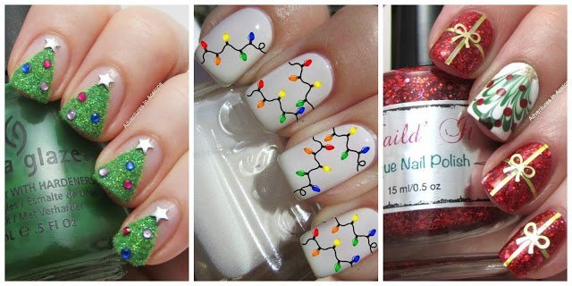 Unhas Decoradas para o Natal Unhas Decoradas para o Natal