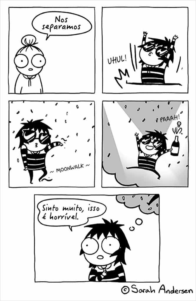 Quadrinhos que retratam fielmente a vida adulta