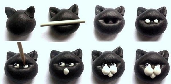 gatinho de biscuit