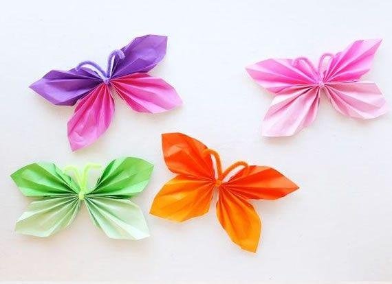 1750753096 660 como fazer borboletas de papel com origami Borboletas de papel passo a passo