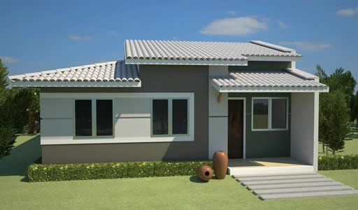 Fachadas para casas pequenas e modernas: 30 fotos