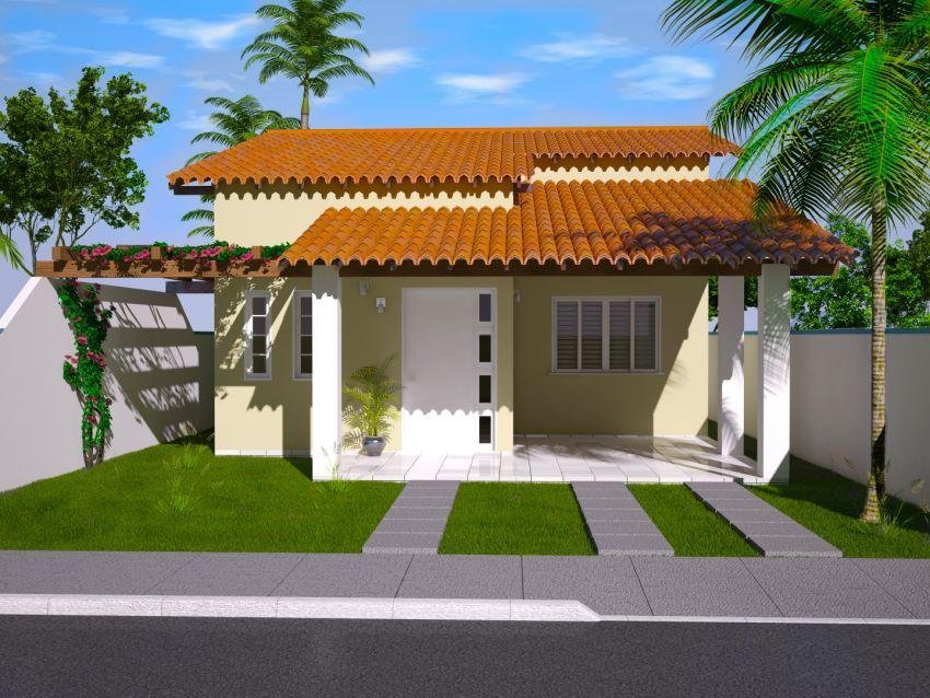 Fachadas para casas pequenas e modernas: 30 fotos