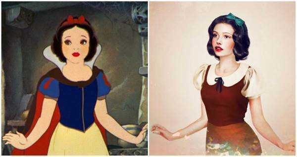Como seriam as princesas Disney se fossem mulheres de carne e osso