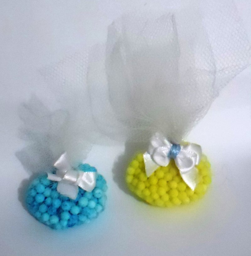 sache perfumado de sagu com fita