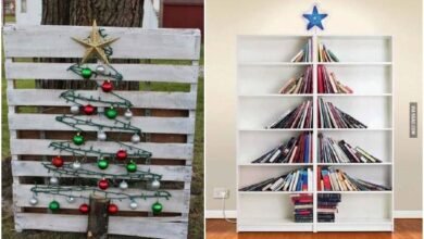 Ideias de Árvores de Natal Criativas