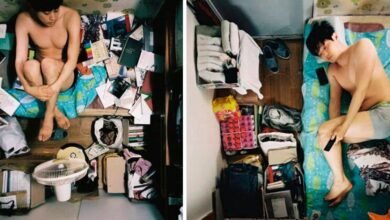 Fotógrafo retrata a realidade das pessoas que moram em apartamentos de 4m² na Coreia do Sul