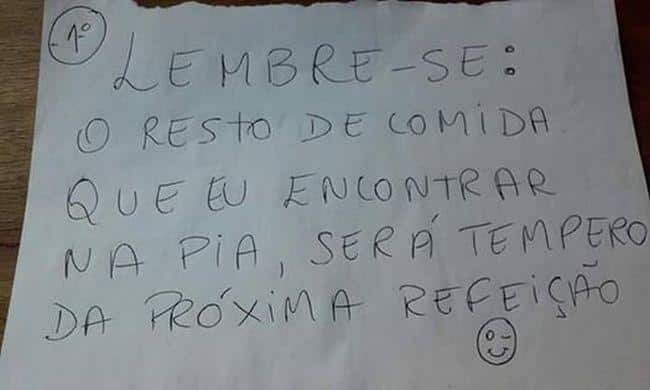 Mãe cria os 6 melhores avisos para acabar com a bagunça em casa. Fica a dica!