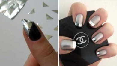 Aprenda como fazer unhas metálicas