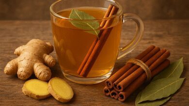 20250718 2113 cha de gengibre magico simple compose 01k0g0ce37fpd8x6h990ghjde3