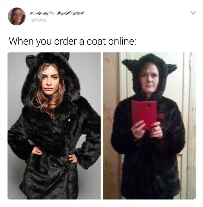 25 Fotos que farão você pensar muito bem antes de comprar roupas pela internet