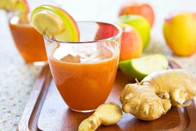 Benefícios do suco de cenoura com gengibre d