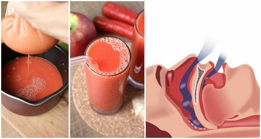 Bebida natural para combater o ronco