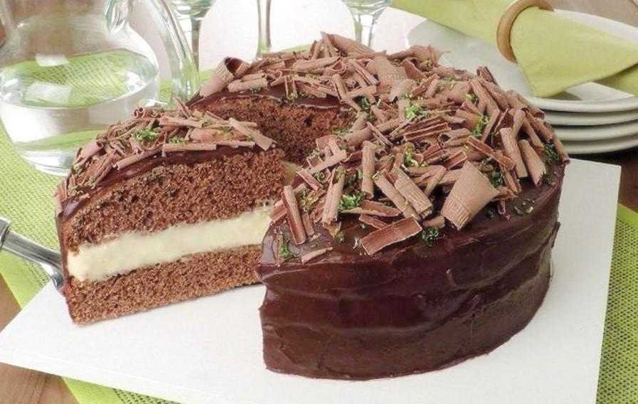 Bolo Mousse de Chocolate e Limão