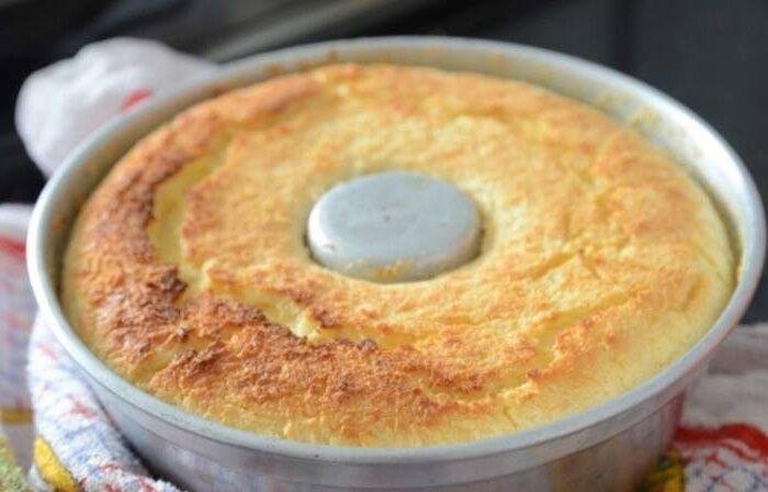 Bolo caipira da vovó - receita muito fácil