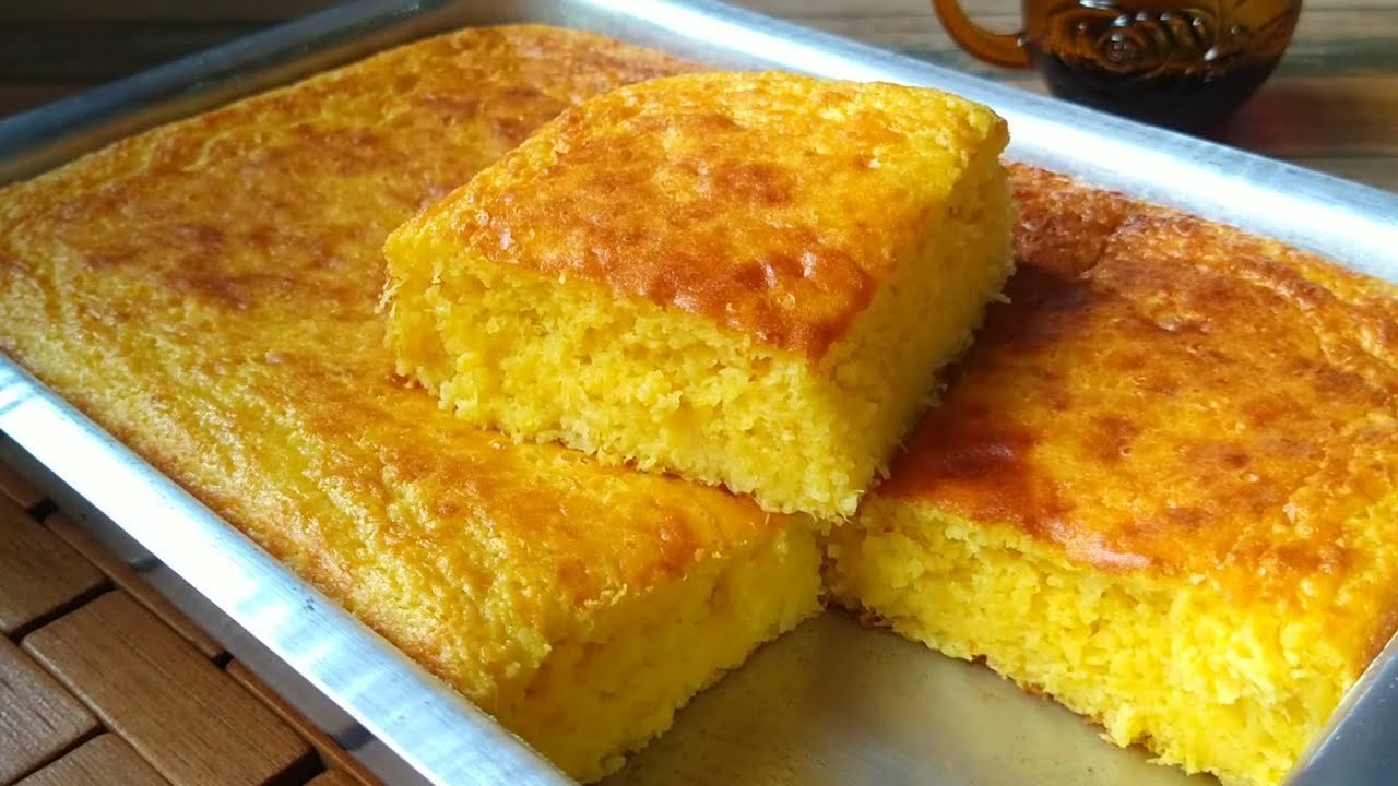 Bolo pamonha sem farinha