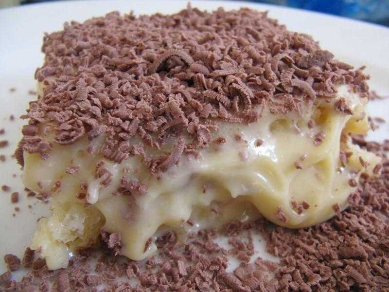 Cobertura de chocolate com leite condensado para bolos