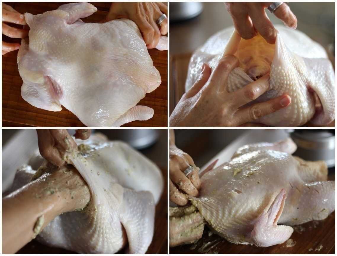 Como Limpar e Temperar um Frango Inteiro