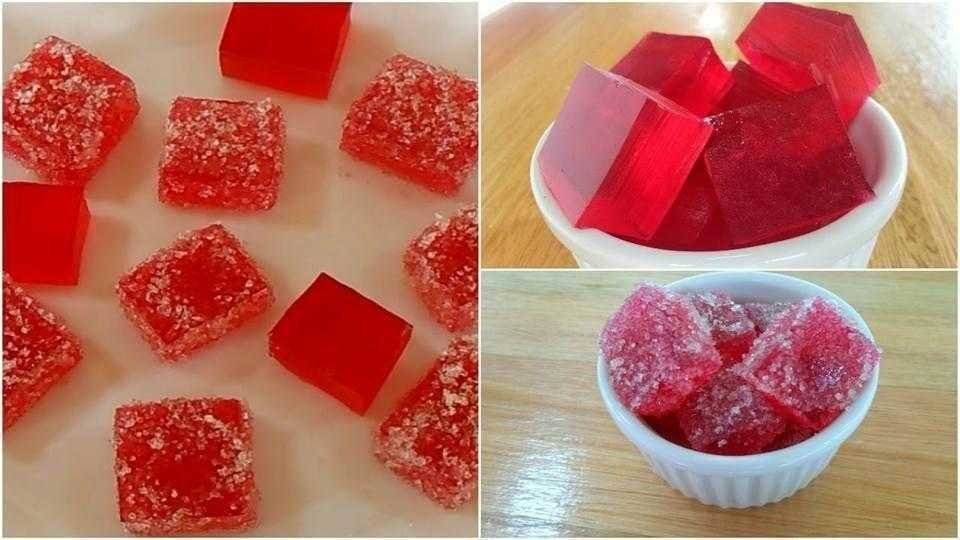 Como fazer jujuba ou bala de goma d