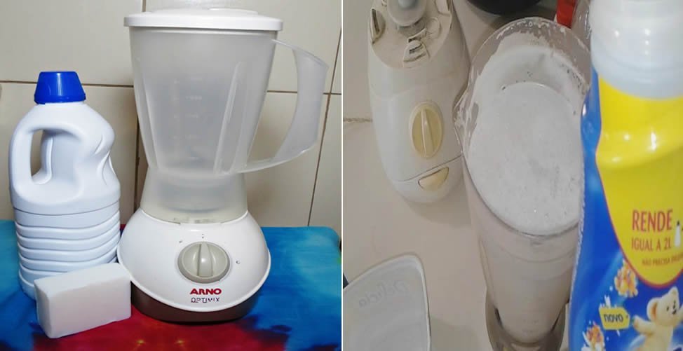 Como Fazer Sabão de Liquidificador líquido