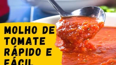 Molho de tomate caseiro, perfeito para noites italianas, confira