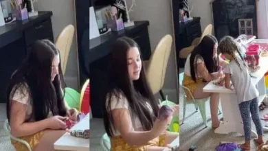 Mulher grava o que a babá fazia com sua filha e fica em choque com o que vê na câmera