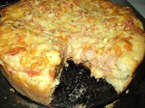 Pão Recheado de Liquidificador