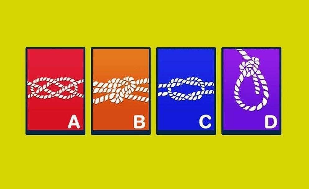 Qual o nó mais forte? Digite e veja o que revela sobre sua personalidade