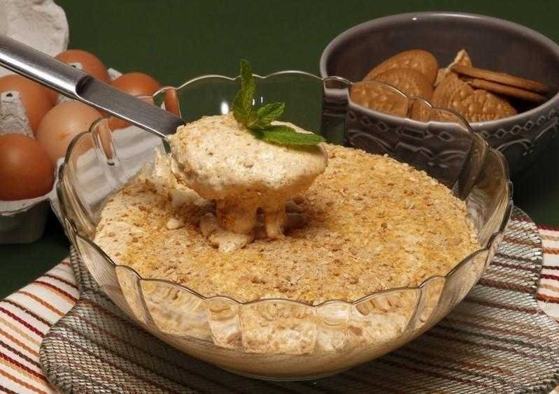 Receita da mousse de bolacha maria