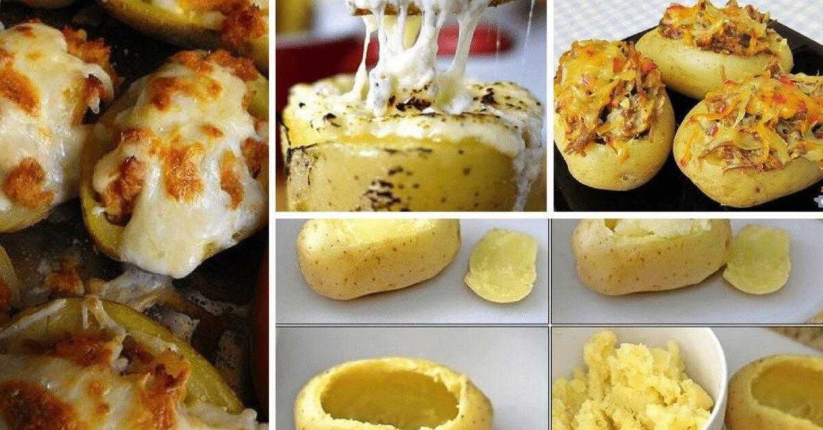 Receita de Batatas Assadas Recheadas Receita de Batatas Assadas Recheadas