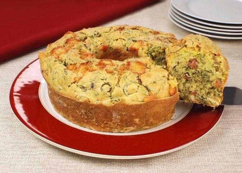 Receita de Bolo Salgado de Fubá
