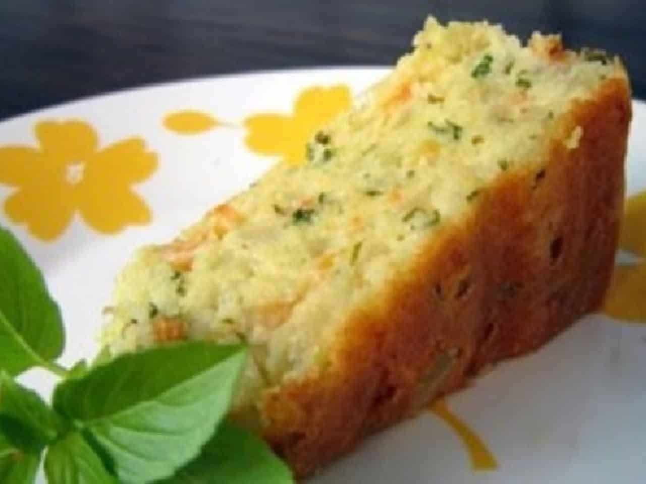 Receita de Bolo Salgado de Milho