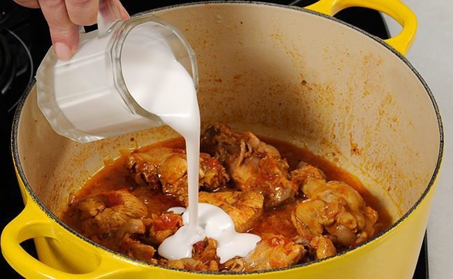 Frango com Leite de Coco Frango com Leite de Coco