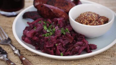 Repolho Roxo a Moda Alema⠀⠀ Repolho Roxo à Moda Alemã⠀⠀