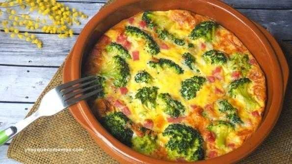 Tarte de batatas e Brócolis f