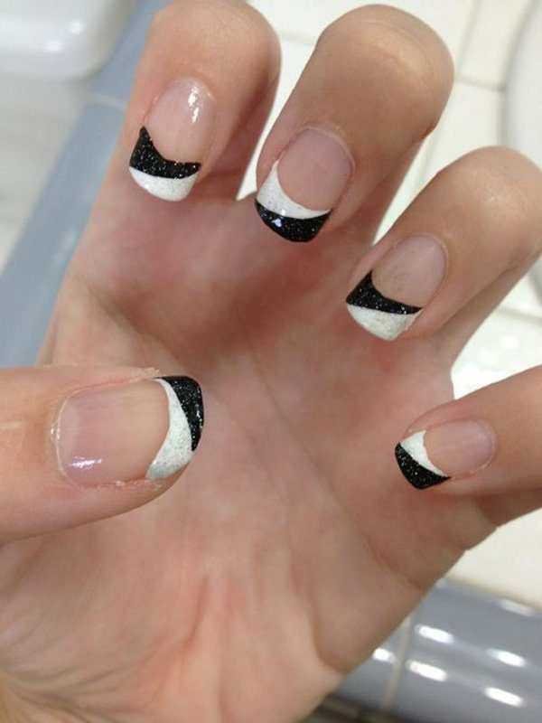 unhas decoradas francesinha