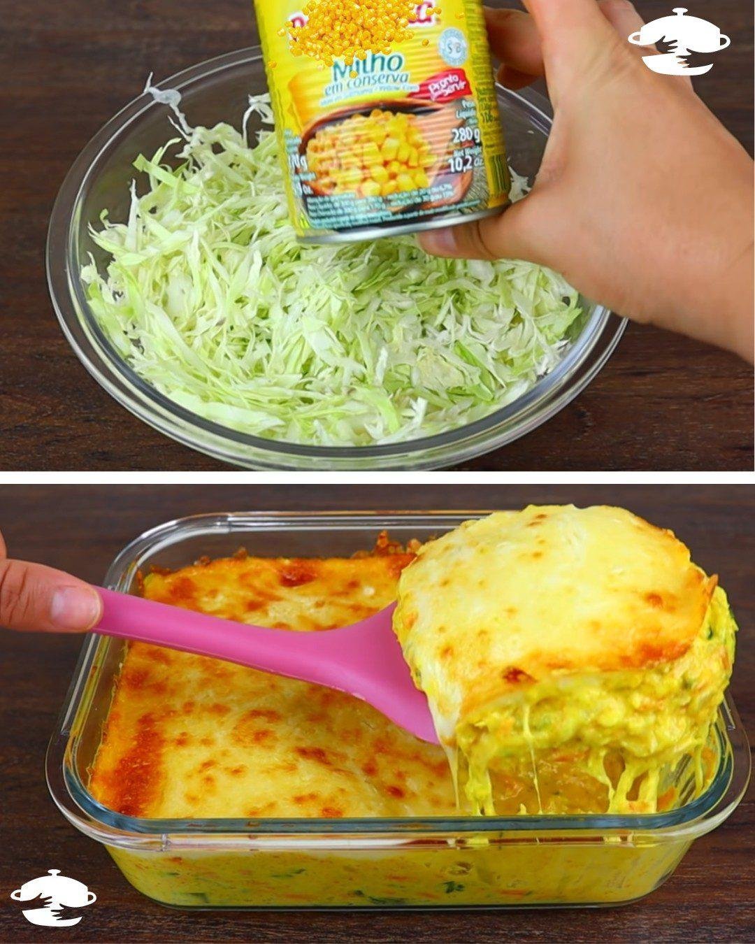 A melhor receita de repolho que você já viu é fácil fica uma delícia e sua família vai adorar