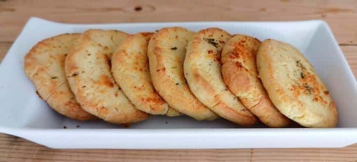 Biscoitos de queijo parmesão fácil