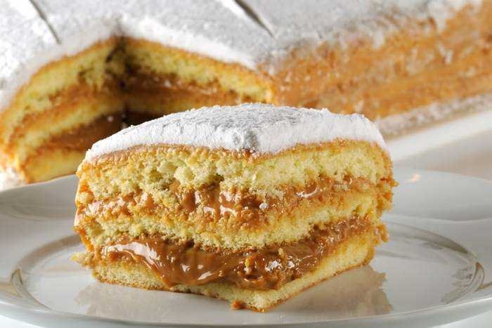 Bolo Bem Casado com Doce de Leite
