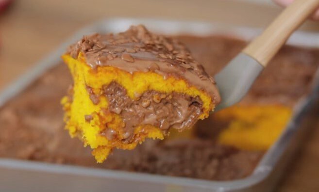 bolo de cenoura dos deuses